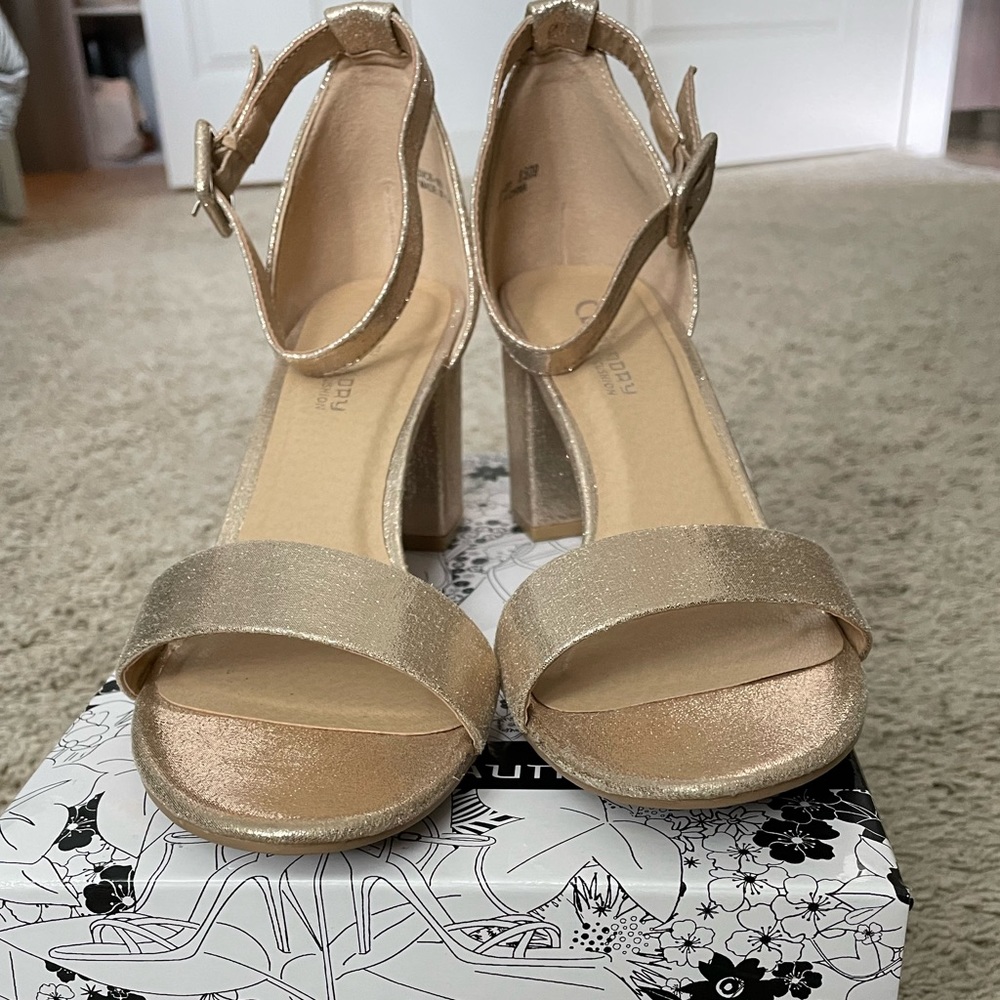 Gold Dress Sandals